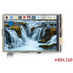 จอ lCD Pi 3.5 TFT LCD Shield Touch Screen สำหรับ raspberry